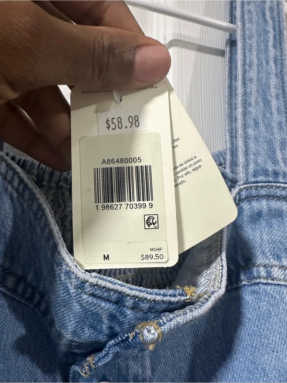 Levis light blue